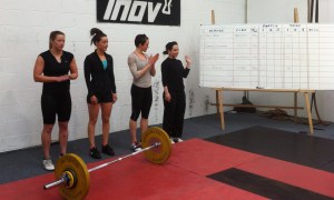 The final group of the day; Holly Deegan, Sophie Kavanagh, Claire McGlynn and Alexandria Craig